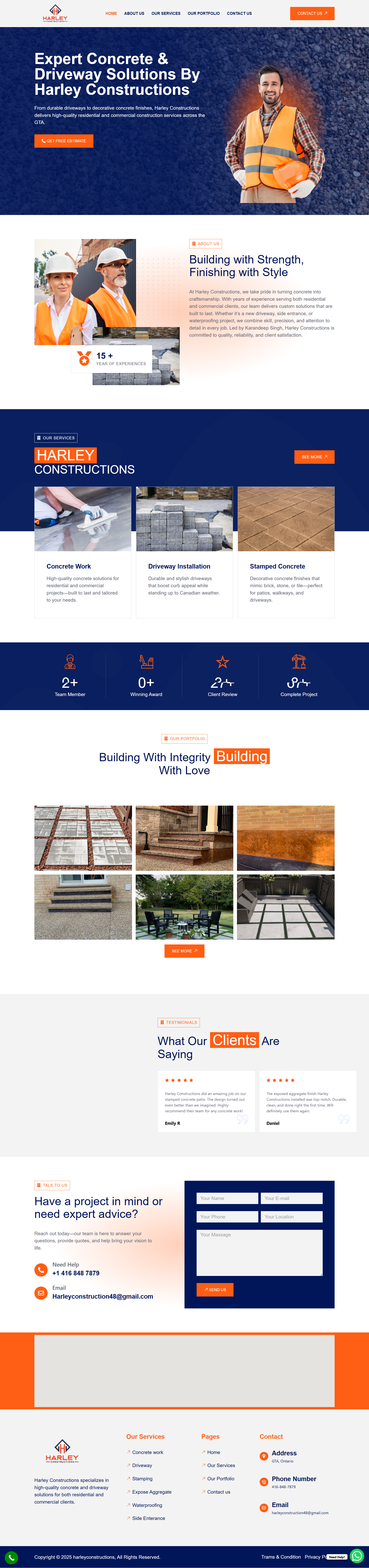 Harley Constructions snapshot