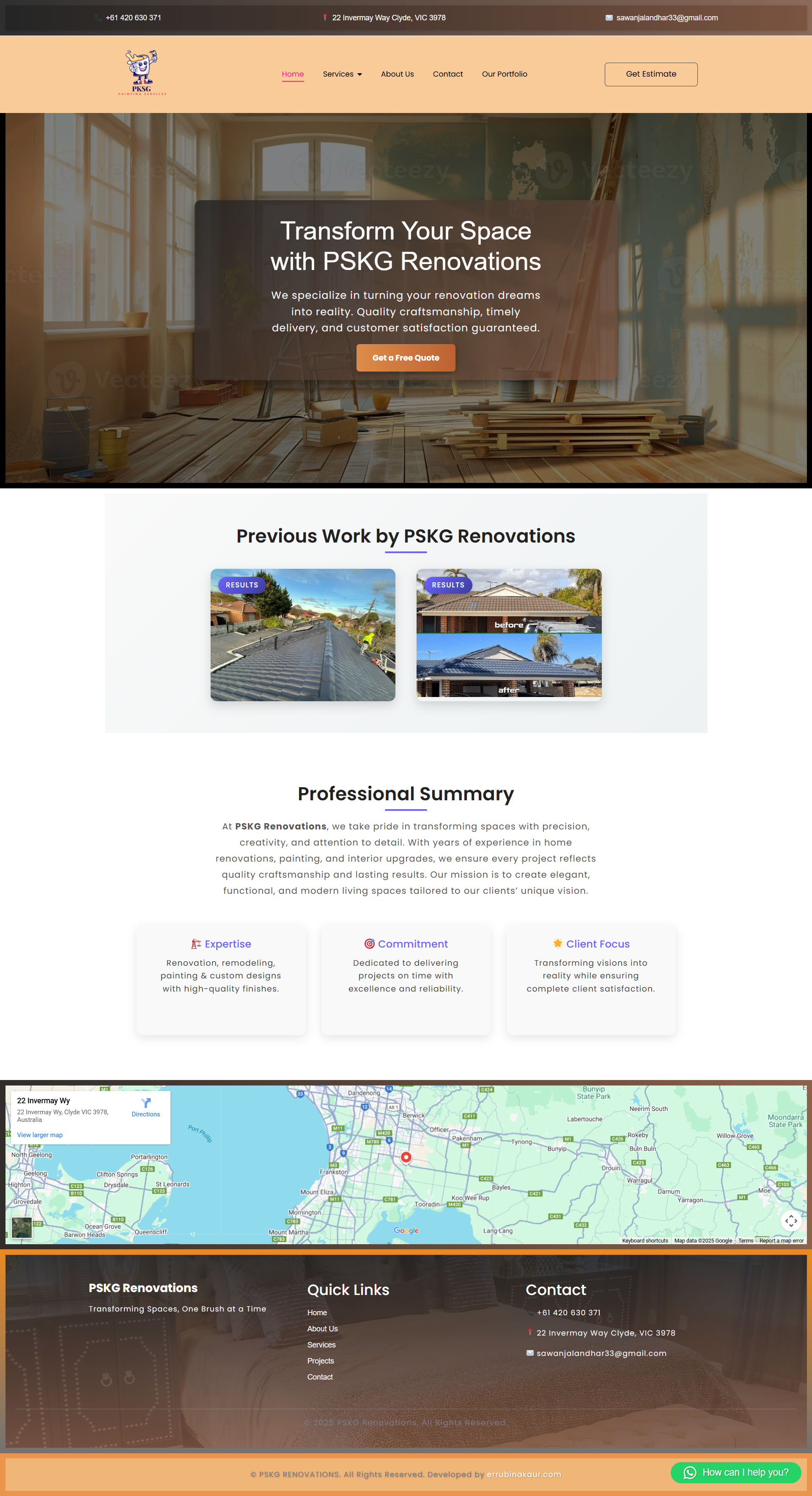 PSKG Painting Services snapshot